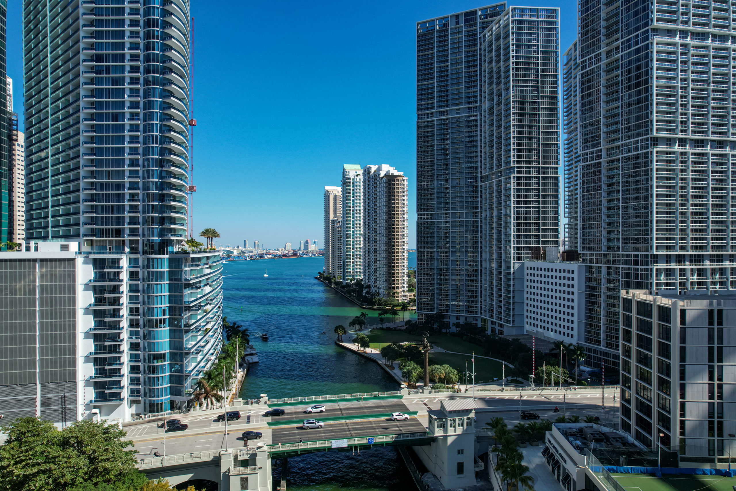 Brickell luxury condos and offices