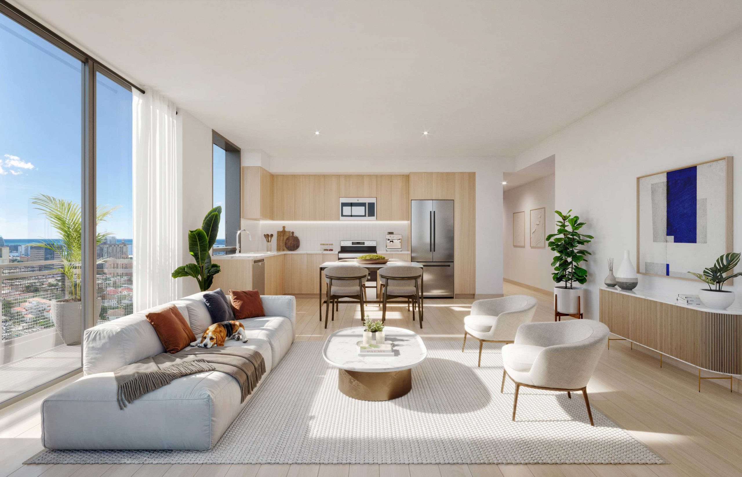 Lumaire Açık Konsept Oturma Odası