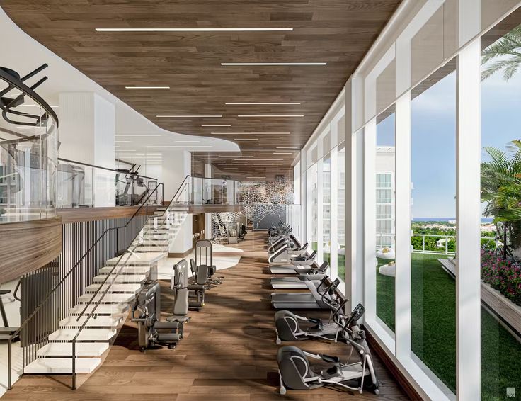 Alina Residences Forest-View Fitness Center