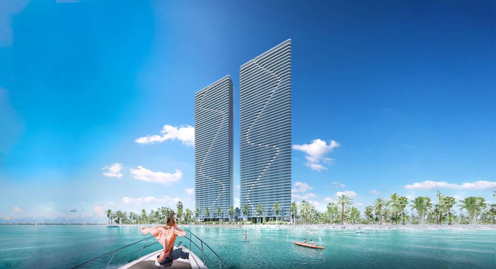 Aria Reserve Biscayne Bay Miami İkiz Kuleleri