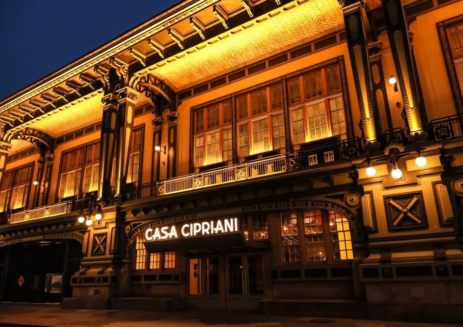 Casa Cipriani at Night