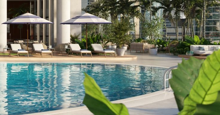 Cipriani Rooftop Pool Deck