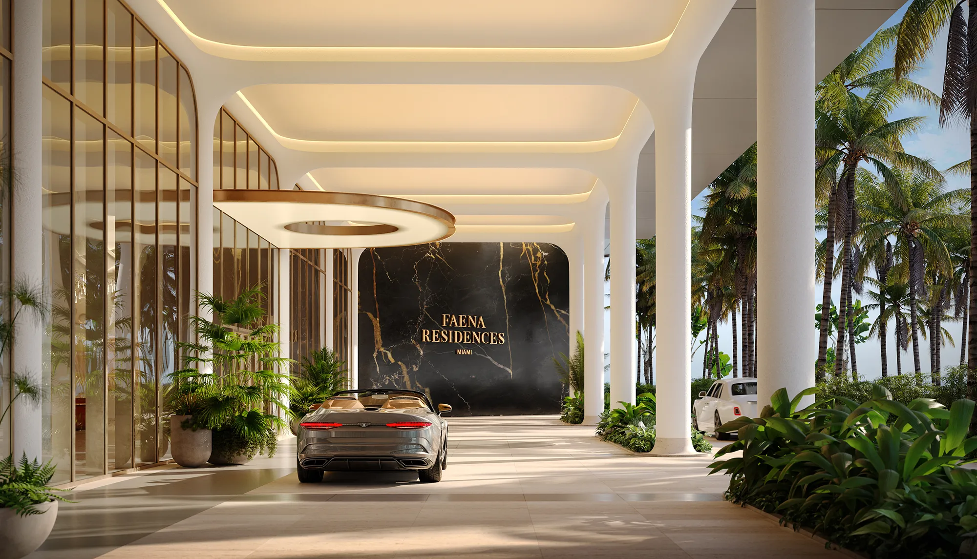 Gold Woolly Mammoth Sculpture Faena