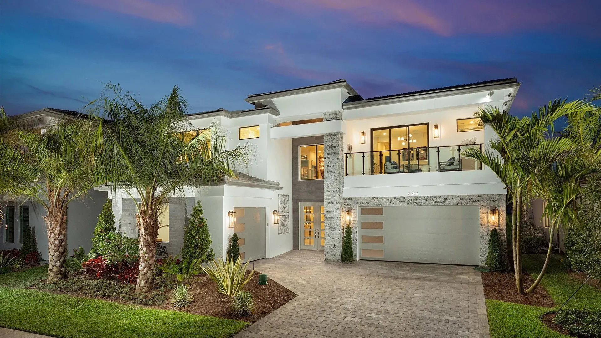 Lotus Edge Stacked Stone Modern Exterior