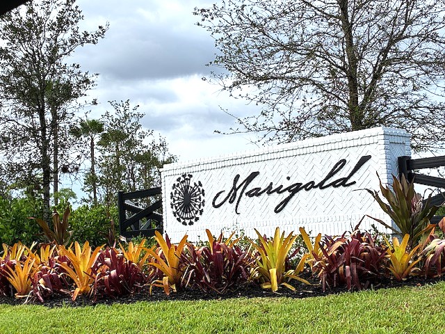 Marigold Entry Monument