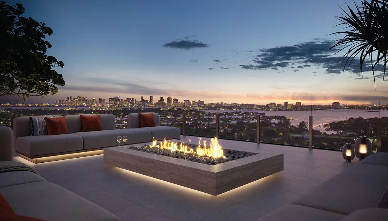 Ocean House Ateş Çukuru Alacakaranlık Salonu