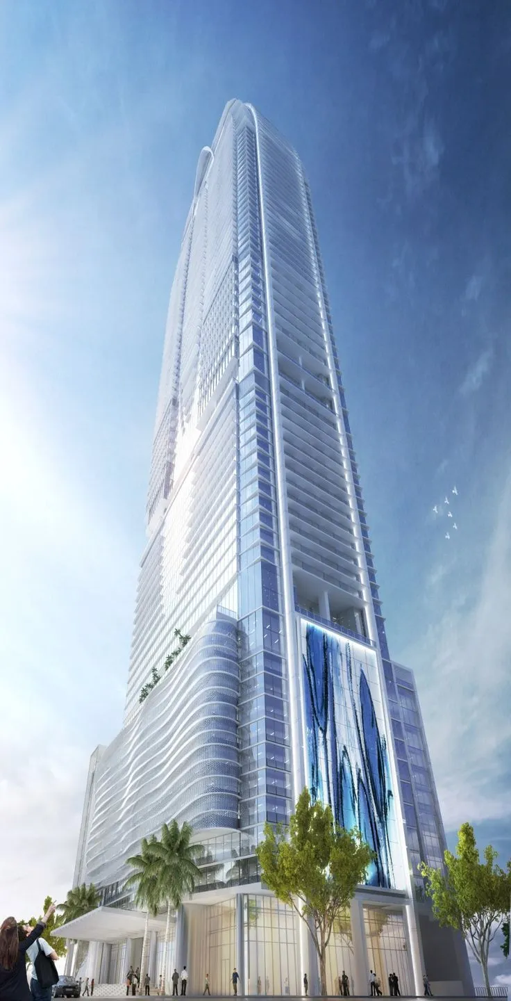 Okan Tower Full Height Tulip Shape