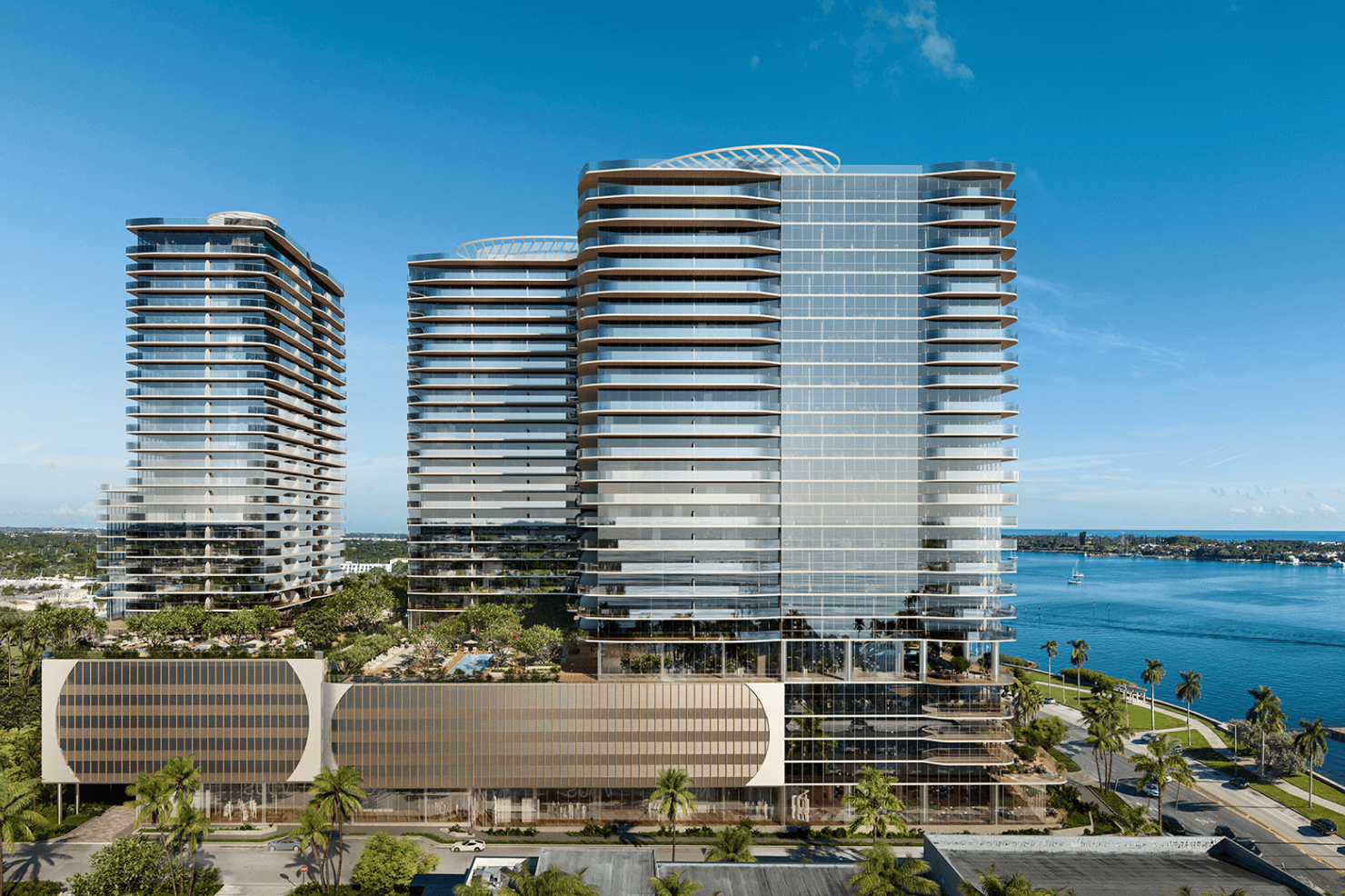 Olara West Palm Beach Dual Towers on Intracoastal