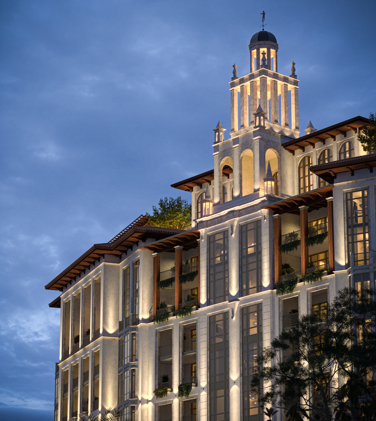 Ponce Park Mediterranean Revival Architecture