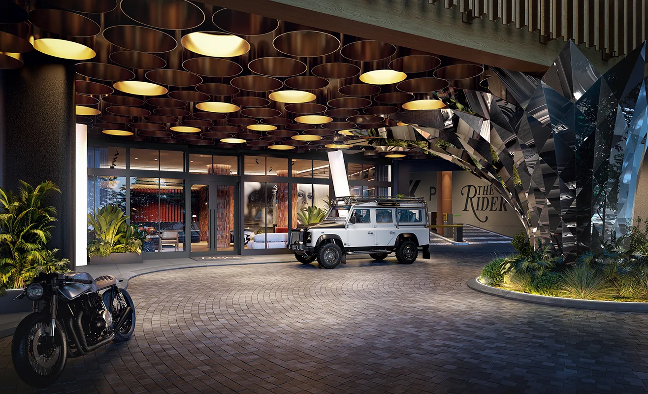 The Rider Terrace View