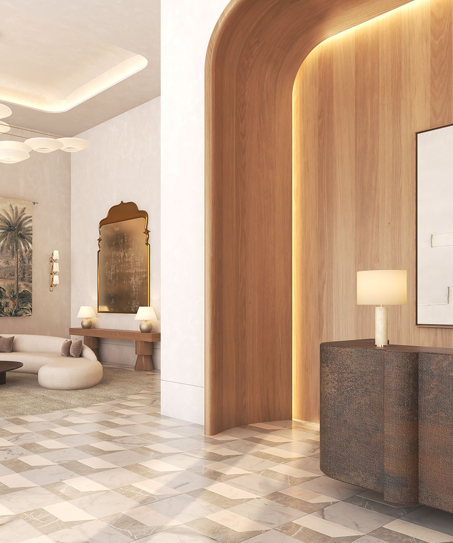 Shell Bay Marble Luxury Bathroom