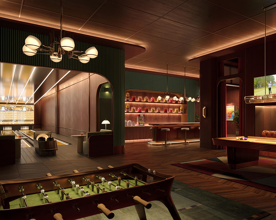 Shell Bay Speakeasy Club Room