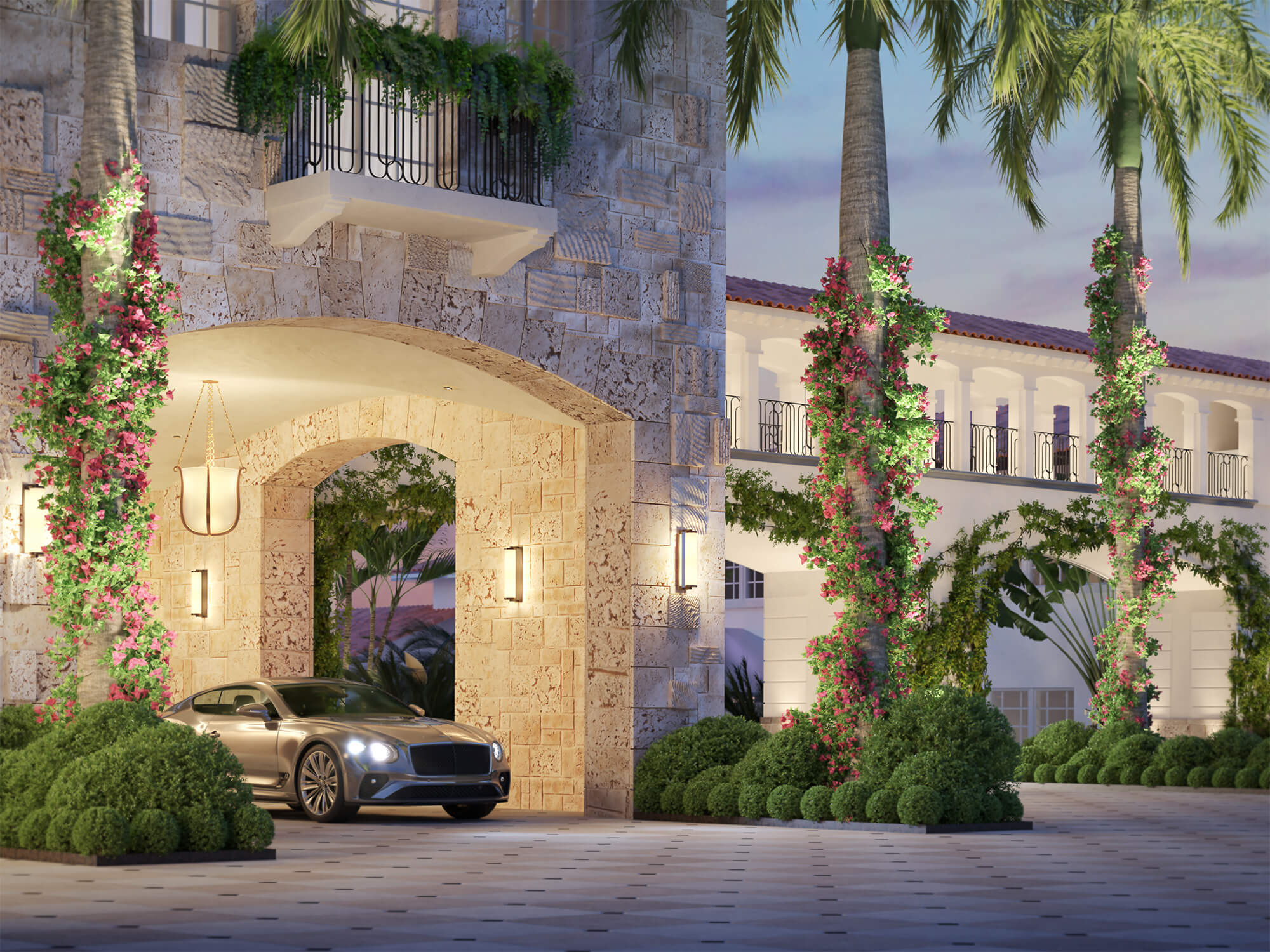 Shell Bay 5-Star Porte-Cochere Entrance