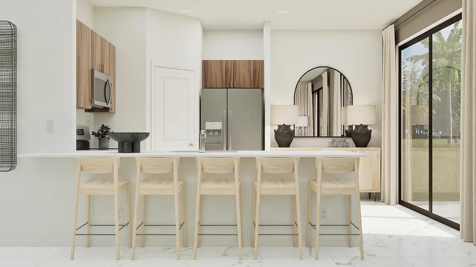 Solterra Townhome Exterior — Modern Architecture