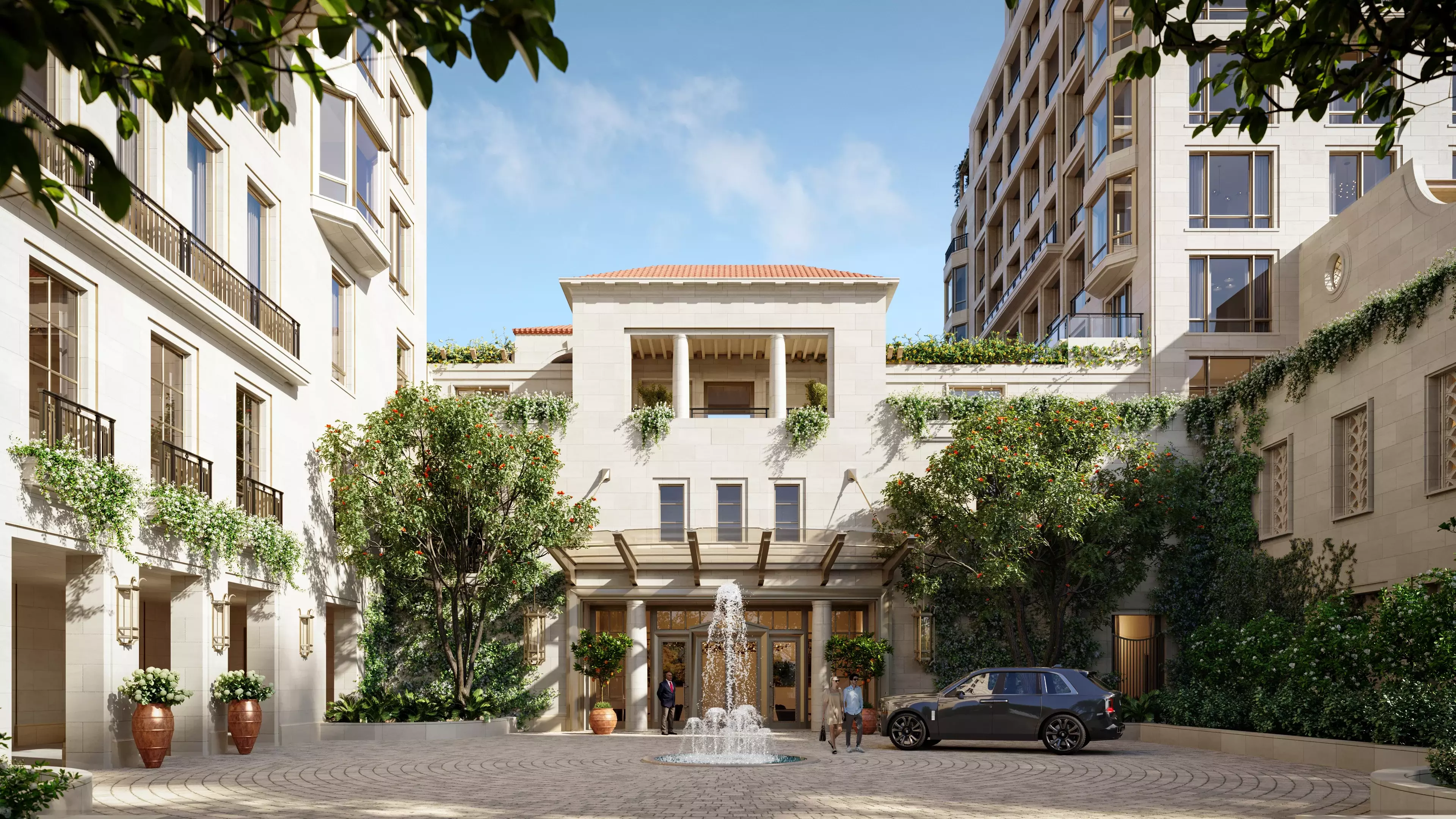 South Flagler House Grand Porte-Cochere Entrance