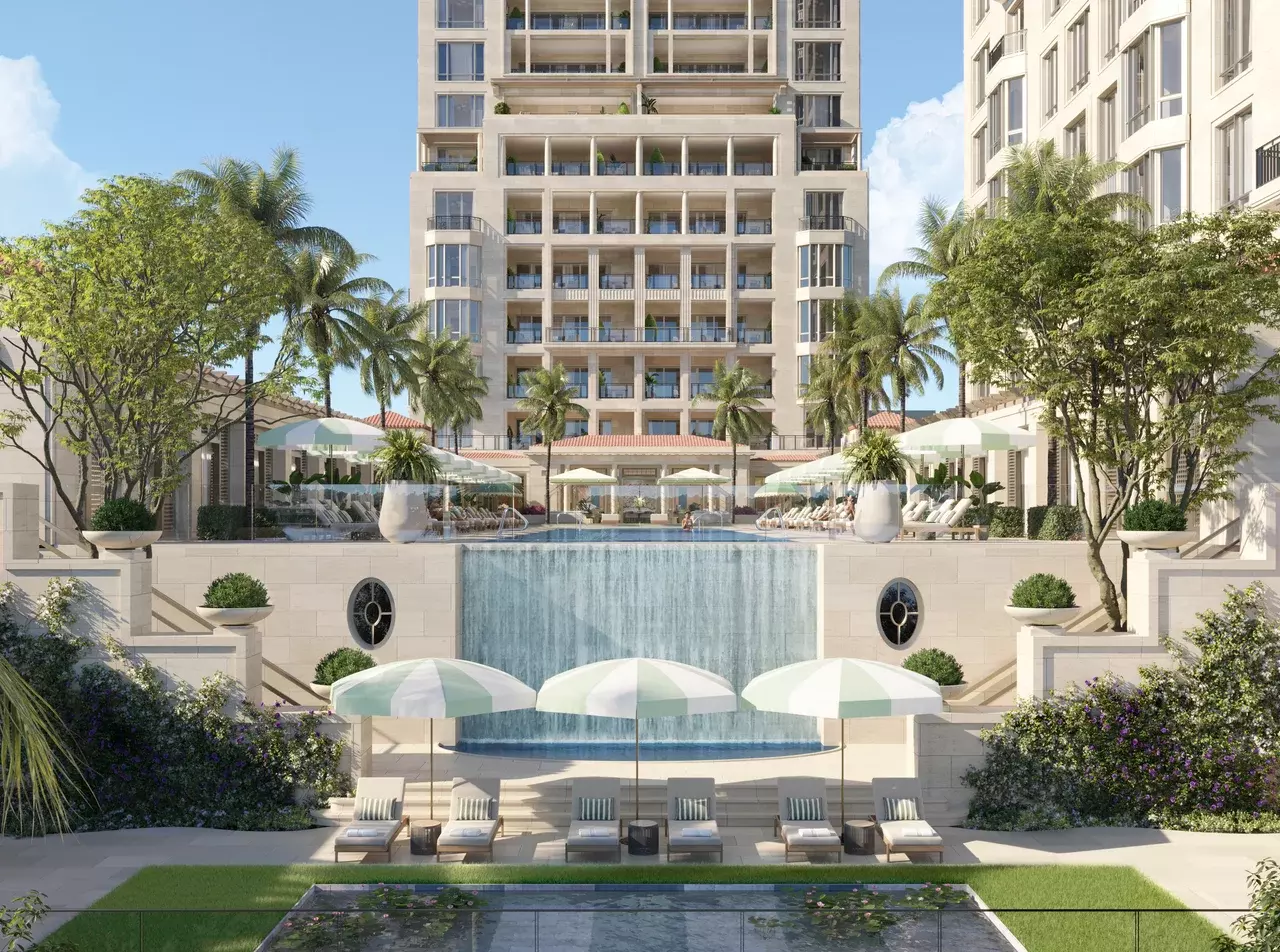 South Flagler House French Neoclassical Facade