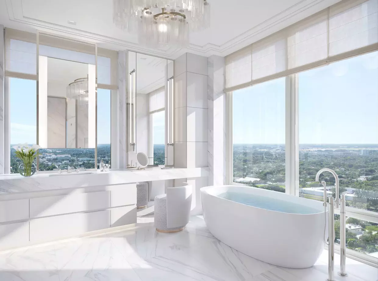 South Flagler House Spa Bathroom