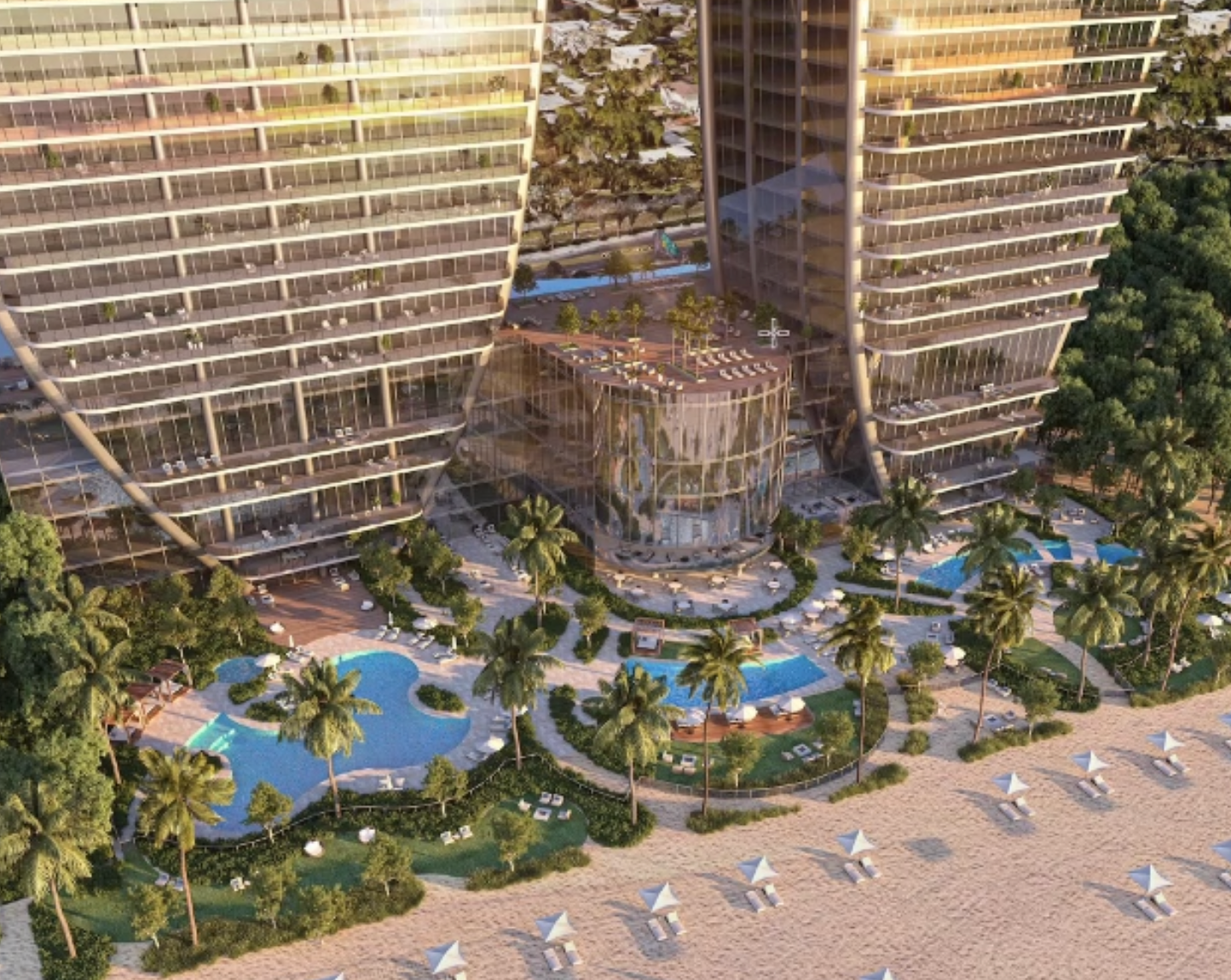 St. Regis Sculptural Tower Verticality