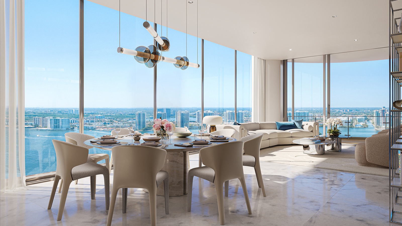 St. Regis 360 Degree Glass Windows