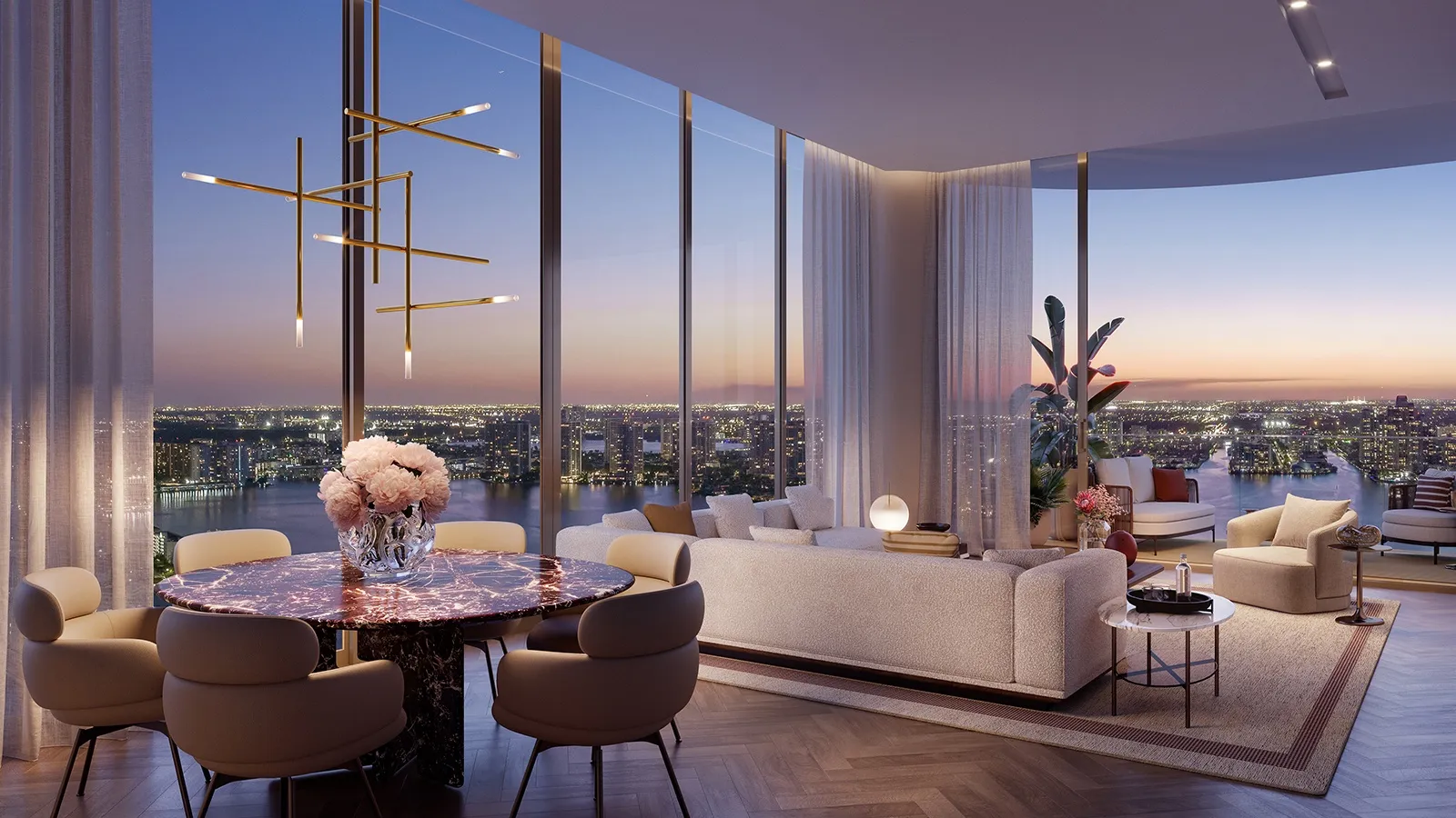 St. Regis 360 Degree Glass Windows