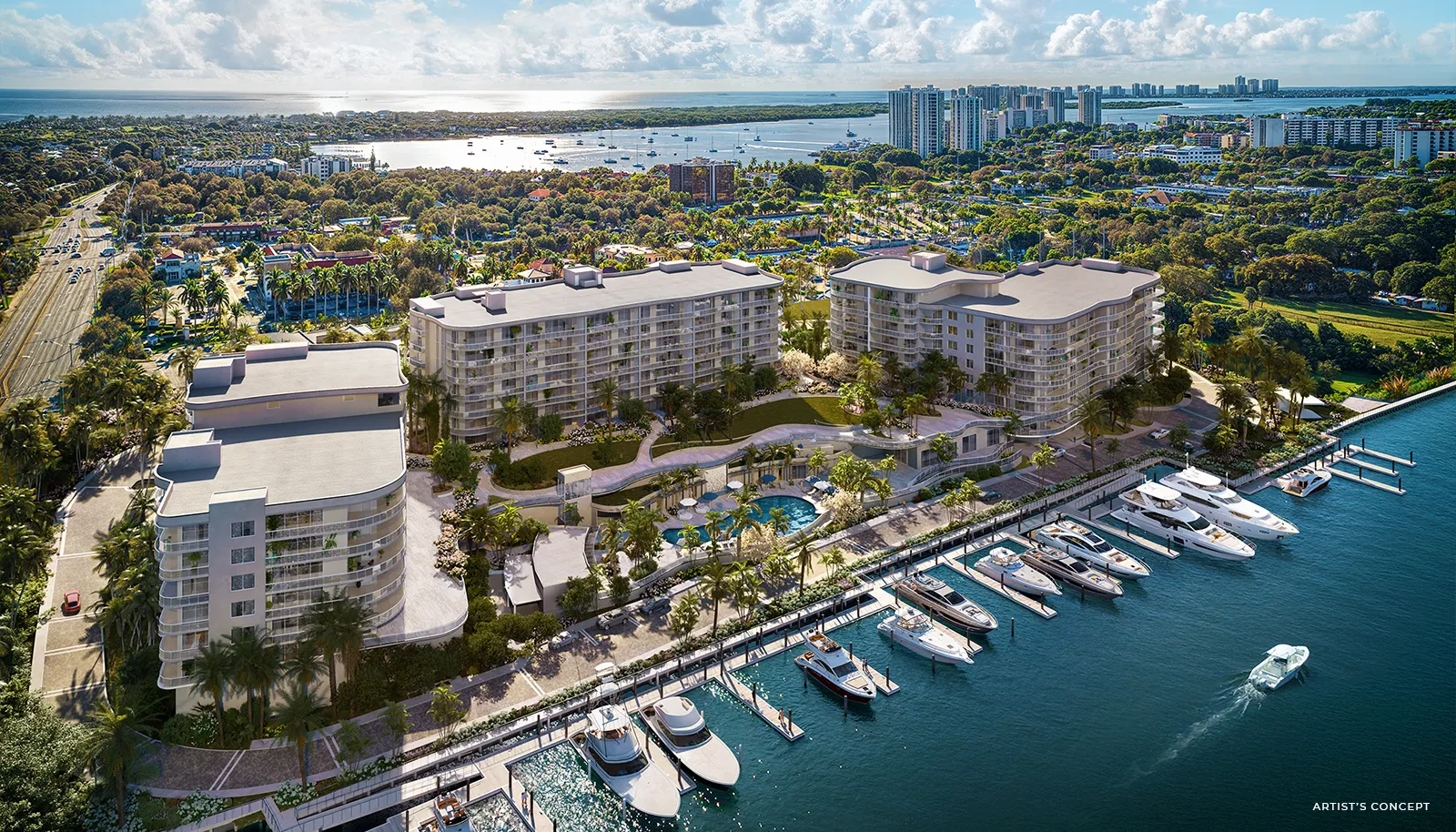 Ritz-Carlton Waterside Architecture