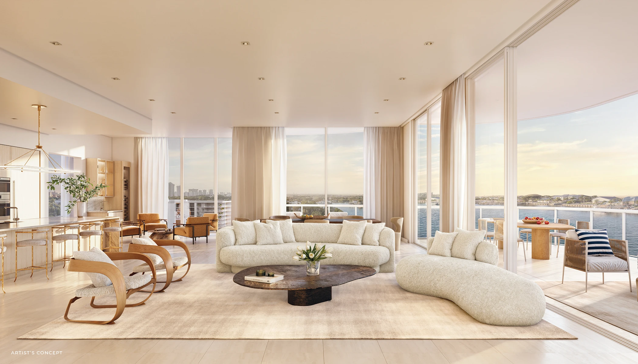 Ritz-Carlton Waterfront Living Marina Views