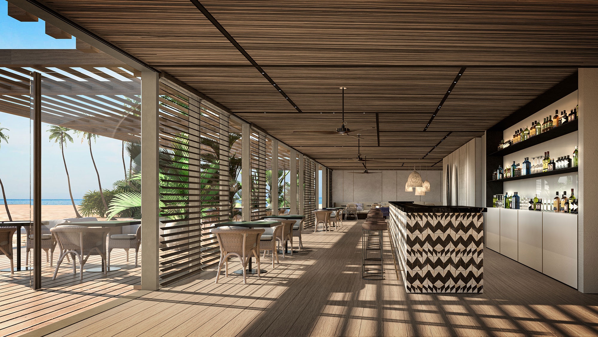 Ritz-Carlton Private Beach Bar and Grill