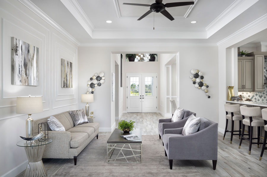 Westlake Courtyard Collection townhouse — Palm Beach County yeni townhouse $300'lerden