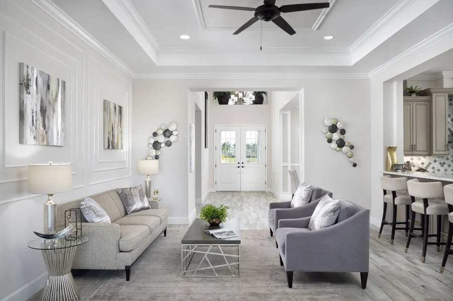 Westlake Courtyard Collection townhomes — new townhouses Palm Beach County FL from mid-$300s